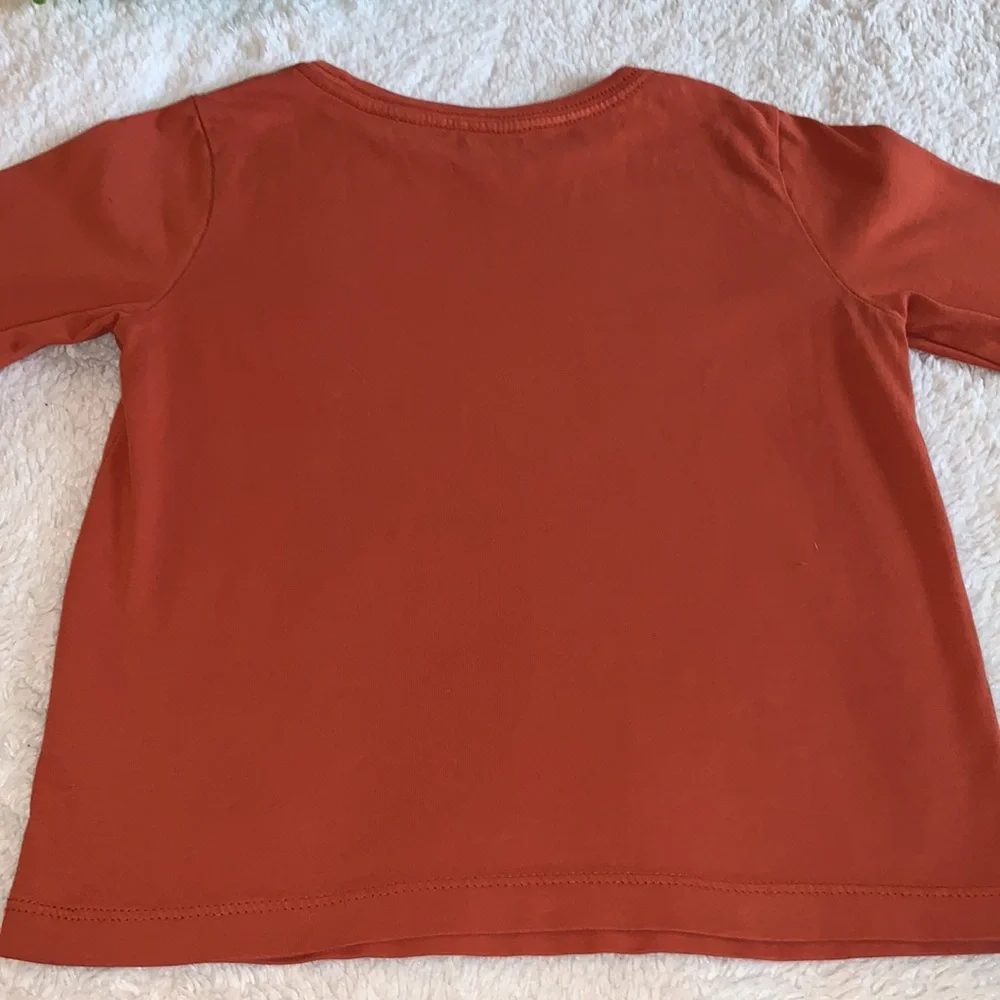 Gymboree 3T Orange Mummy Shirt VGUC Long Sleeve T-shirt